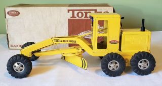Early Tonka Toys Caterpillar Road Grader Truck No.  512 - 60 
