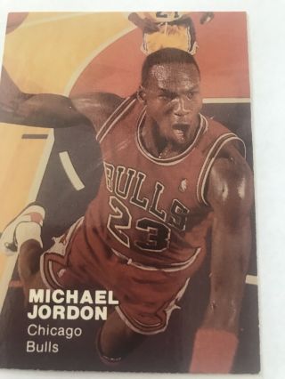 1990 Chicago Sports Stars 1 Michael Jordan Very Rare Card
