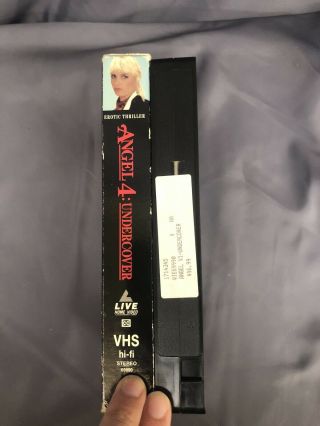 Angel 4 Undercover VHS Horror 1994 Erotic Rare Action 3