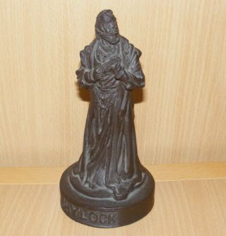 Vintage Shylock Figurine From The Merchant Of Venice Figure William Shakespear