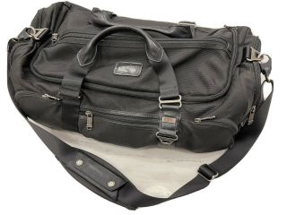 Rare Tumi Alpha Bravo “mcguire” Duffle Bag Carry - On – Black 22350dh