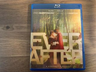Ever After (1998) Cinderella Story On Blu Ray Drew Barrymore Rare