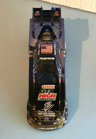 John Force 9/11 Honoring Our Heroes 2011 Mustang Fc 1:24 Nhra Color Chrome Rare