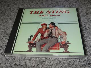 The Sting Soundtrack Rare Oop Cd - Josh Joplin Marvin Hamlisch Mca