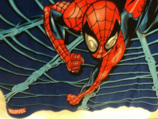 RARE Marvel SPIDERMAN FLEECE Throw Blanket 43 