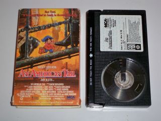An American Tail - Beta Rare - 1986 Don Bluth Steven Spielberg - Mca