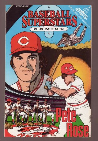 Pete Rose - Baseball Comic Book Rare Reds