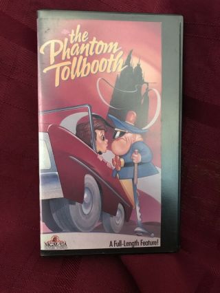 The Phantom Tollbooth (vhs,  1991) Rare Hard To Find