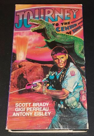 Journey To The Center Of Time Vhs 1987 Star Classics Video Rare Oop Scott Brady