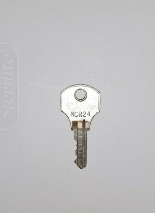 Mccaskey Register Co.  Key Drawer & Cover Key Very Rare Key Mcr 24