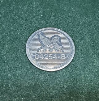 Czechoslovakia Czech Slovakia Very Rare Token Medal Aluminum Horse 04254 - B Pegas