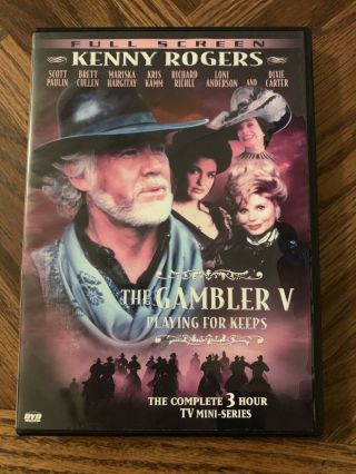 Gambler V: Playing For Keeps (dvd,  2004) Rare,  Oop Kenny Rogers