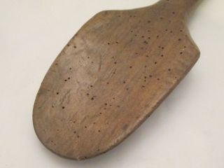 19th Century Wooden / Treen Butter Spoon - Kitchenalia - Rustic Spoon 2