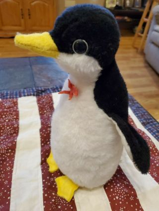 Douglas Cuddle Toys Vintage 1970s Penguin Plush Animal Rare