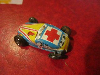 Antique Tin Toy - Ambulance - Made In Japan