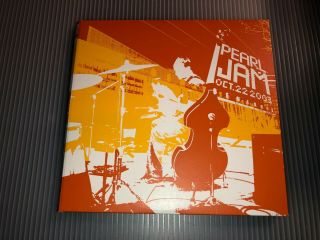 Pearl Jam Rare Live Concert Dbl Cd Oct.  2003 Benaroya Hall Ten Club Eddie Vedder
