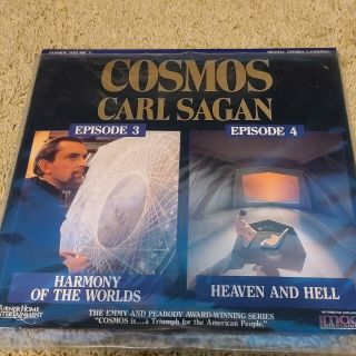 Cosmos: Carl Sagan,  Volume 2,  Episodes 3 And 4 Laserdisc Ld Very Rare