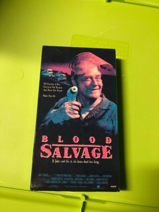 Blood Salvage Magnum Horror Slasher Sov Big Box Oop Rare Slip