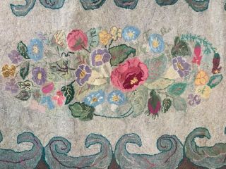 Pearl Mcgown Hook Rug - Rare Estate Discovery