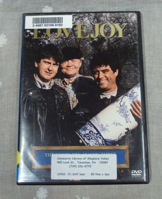 Lovejoy The Complete Season Three 2008 4 - Disc Dvd Set Lovejoy Antiques