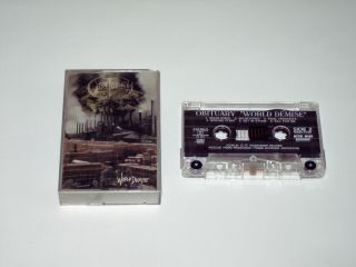 Obituary - World Demise - Mc Cassette Poland 1994 Metal Mind 0100 Rare C007