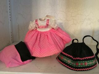 Vintage Pink Dress Set For Your 8 " Madame Alexander Doll