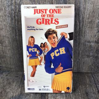 Just One of the Girls VHS EP 1995 Corey Haim Rare Tape Rated R 2