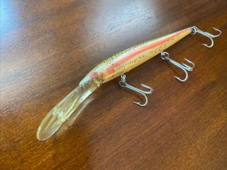 Pradco Rebel Fastrac Minnow Fishing Lure Natural Trout 4 - 1/2 Inches - Freshwater