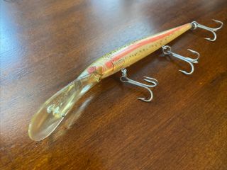 Pradco Rebel Fastrac Minnow Fishing Lure Natural Trout 4 - 1/2 inches - Freshwater 2