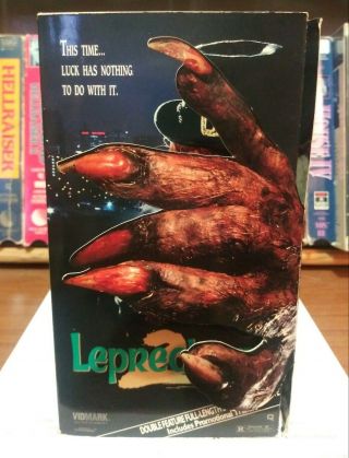 Leprechaun 2 Vhs 1994 Horror Double Feature Promo Rare
