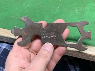 Vintage Maytag Script Antique Hit And Miss Engine Wrench Multi Tool