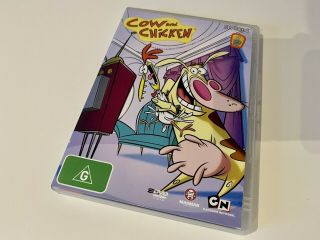 As Cow And Chicken : Season 1 (dvd,  2007,  2 - Disc Set) Rare