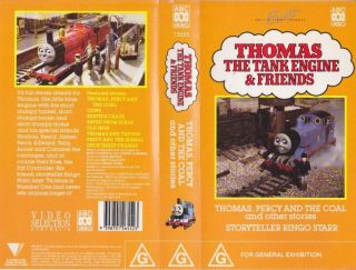 Thomas The Tank Engine Thomas Percy And Coal Vhs Video Pal A Rare Find
