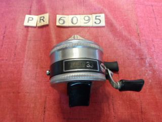 T6095 Pr Vintage Zebco 33 Fishing Reel Made In Usa With Metal Foot