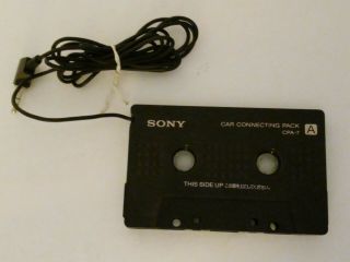 Sony Cpa - 7 Car Connecting Cassette Tape Adapter Audio Headphone (3.  5mm)