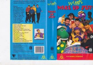 The Wiggles Wake Up Jeff Vhs Video Pal A Rare Find