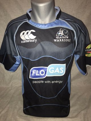Glasgow Warriors Home Shirt 2008/09 Small Rare And Vintage