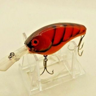 OLD LURE VINTAGE RATTLIN CRANKBAIT FOR BASS FISHING IN A CRAWFISH PATTERN. 2