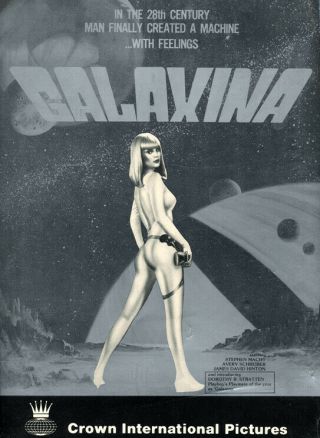 Galaxina Promo 8 X 10 Photo Press Kit Crown International Pictures Vintage Rare
