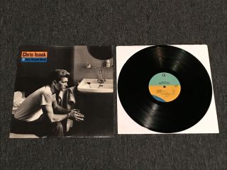 Chris Isaak Heart Shaped World Lp Vinyl Record 1989 Rare First U.  S.  Pressing Nm -