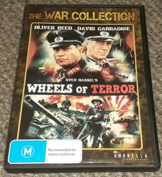 Wheels Of Terror (the Misfit Brigade) - 1987 Sven Hassel War Drama - Rare R4 Dvd