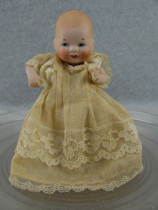 5 - 1/2 " All Bisque German Grace S Putnam Germany Bye - Lo Baby Doll 1922 To 1952
