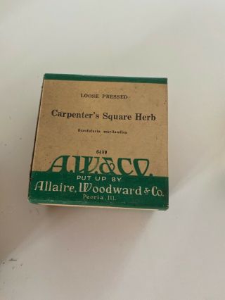 Vintage Allaire Woodward & Co,  Carpenter 