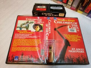 Children Of The Corn 1984 - Rare Thorn/emi Australia Betamax 1st Issue - Horror