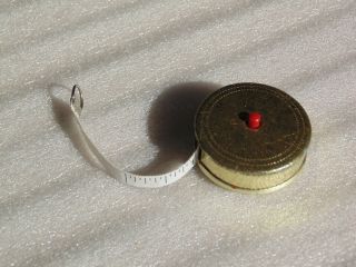 Antique Vintage Sewing Tape Measure Made In W.  Germany