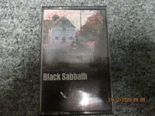 Black Sabbath – Black Sabbath 1970 M51871 Cassette Tape / Rare
