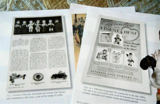 7p History Article - Antique Effanbee Composition Boy Dolls - Skippy,  Mickey, 3