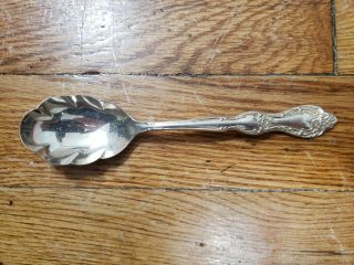Antique Vintage Collectable Wm Rogers Silver Plate Spoon 5.  75 "