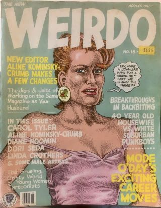 Robert Crumb Weirdo Comic Book Rare Collectible