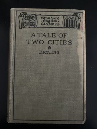 1906 A Tale Of Two Cities By Charles Dickens Antique Ginn And Company